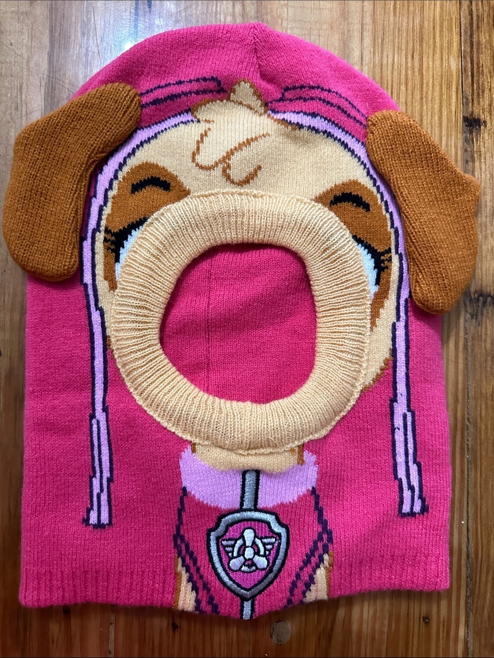 NWOT Paw Patrol Pink Kids Character with Dog Ears